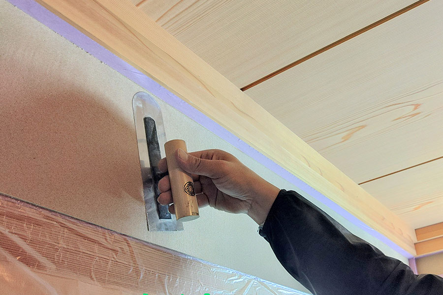 内装壁塗り工事